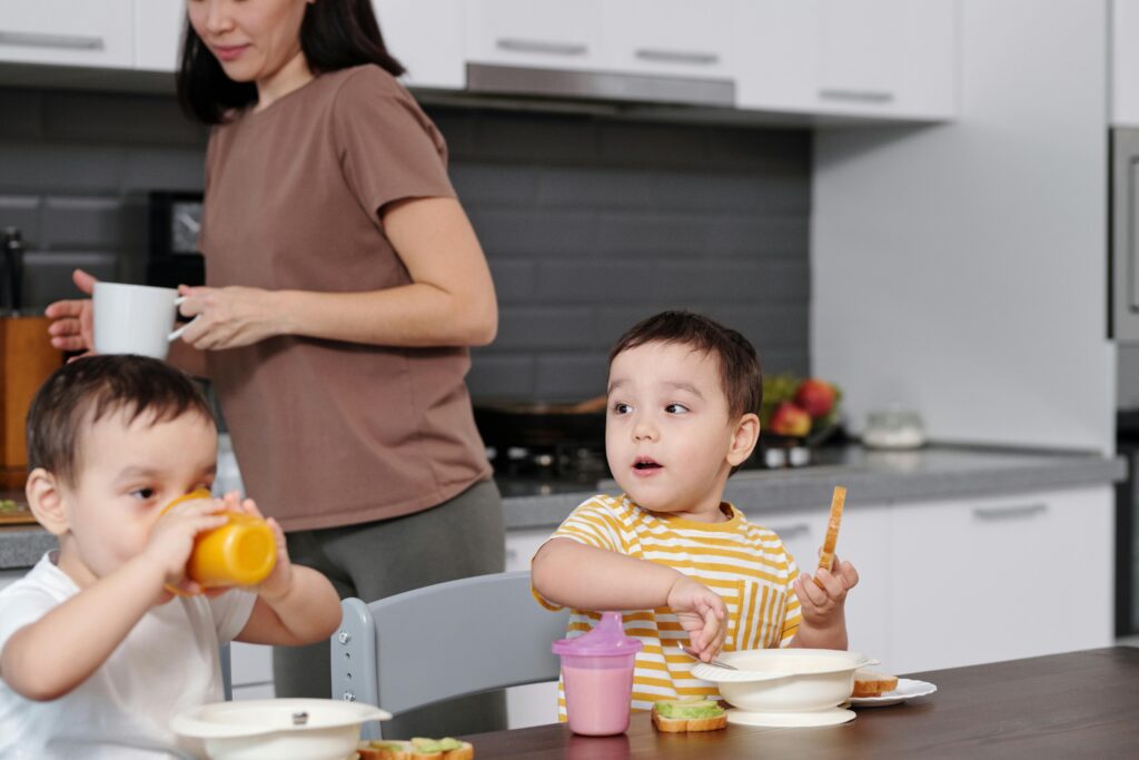 twins starting solids