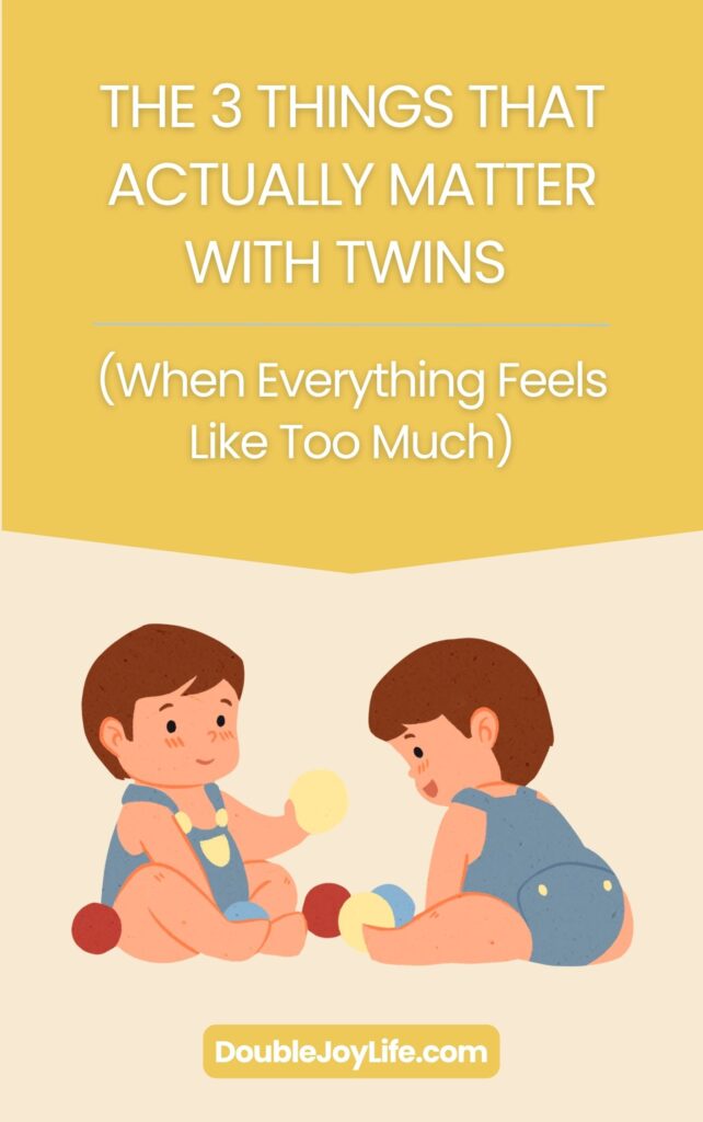 twin parenting mental load